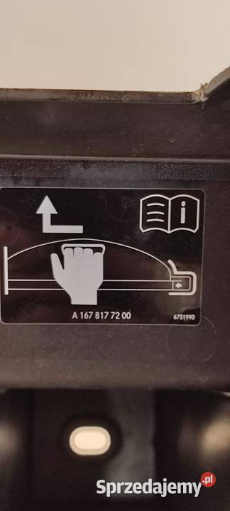 MERCEDES GLE53 W167 SCHOWEK BAGAŻNIKA osobowe dolnośląskie sprzedam