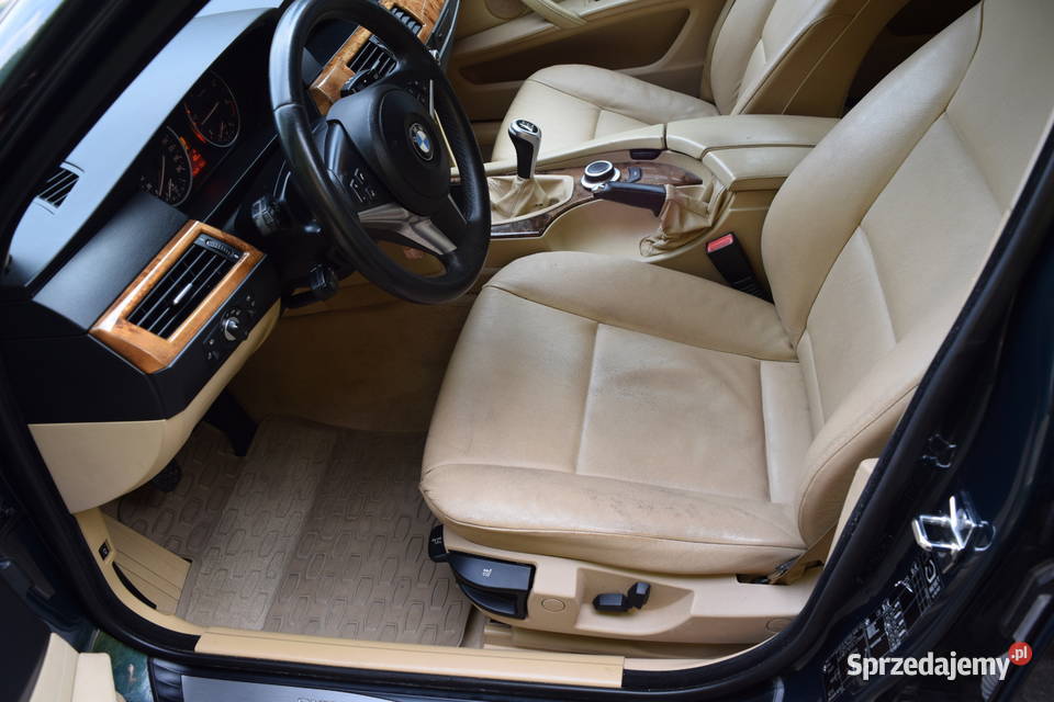 BMW 530D 235 Bezwypadkowa Manual Zamiana Okazja Rok produkcji 2008 Olsztyn