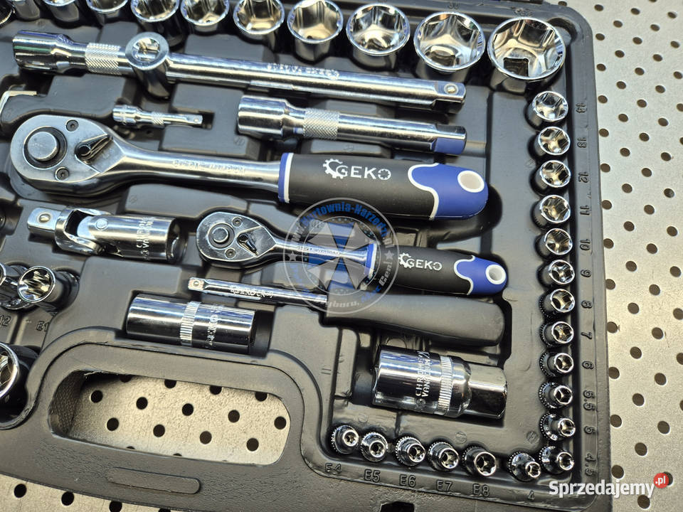 Zestaw kluczy nasadowych i torx 108elCrV klucze Nowe sprzedam