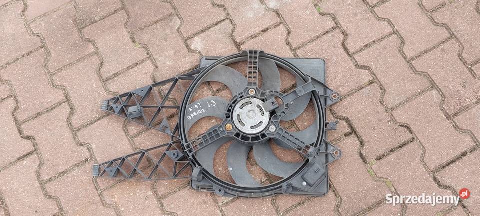 Wentylator chłodnicy FIAT GRANDE PUNTO 13 osobowe Szczecin