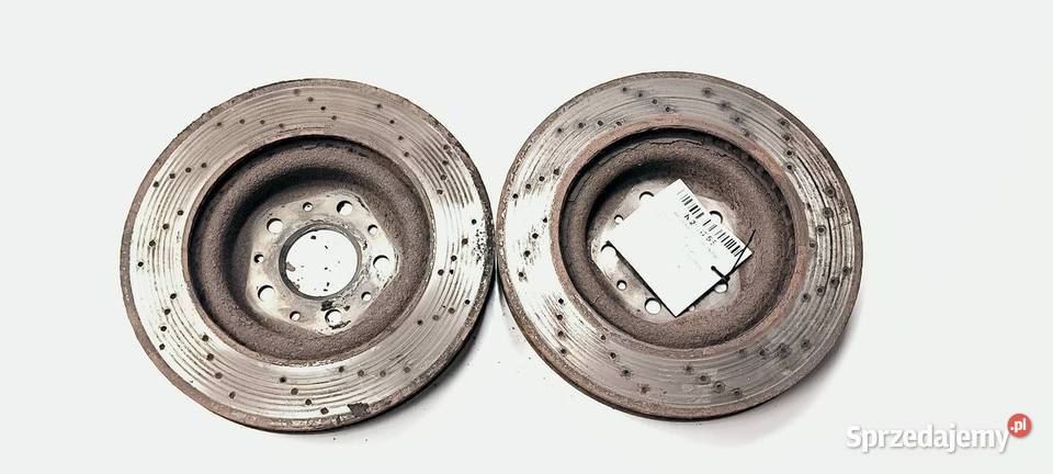 TARCZE HAMULCOWE PRZÓD MASERATI GRANTURISMO S Motoryzacja Lipno