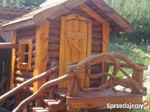 Drewniany domek dziecka Rzepin-Kolonia