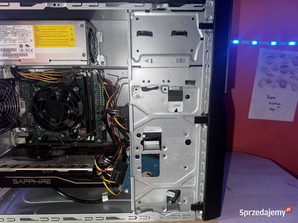 komputer do gier i3 6100 rx 570 16gb ram Marciszów