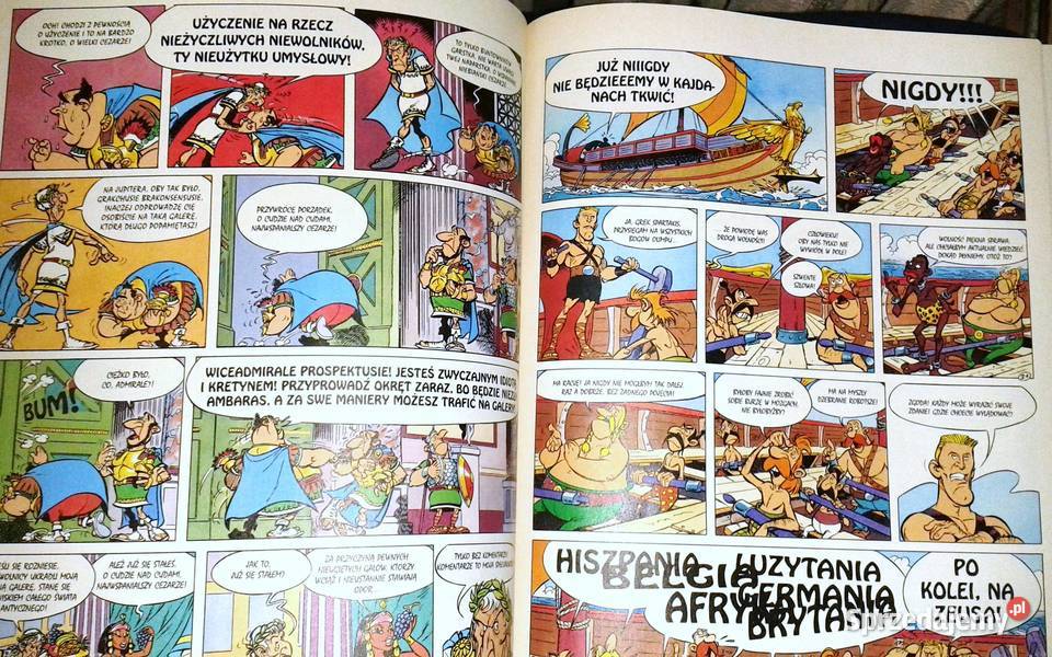 Asteriks Galera Obeliksa 3 30 1997 Albert Uderzo lubelskie sprzedam