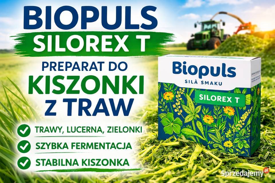 Biopuls Silorex T preparat do kiszonki z traw i Pozostałe Bielsk Podlaski
