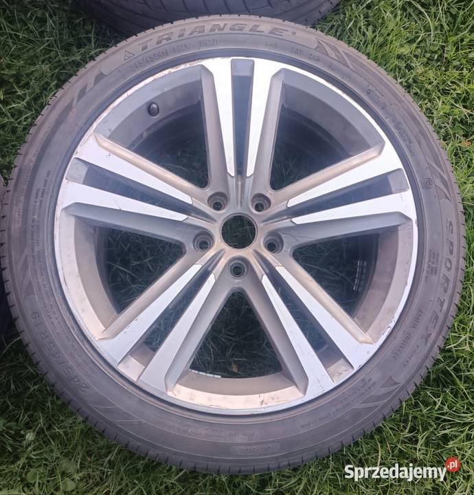 Felgi aluminiowe 19 5x112 opony letnie sprzedam