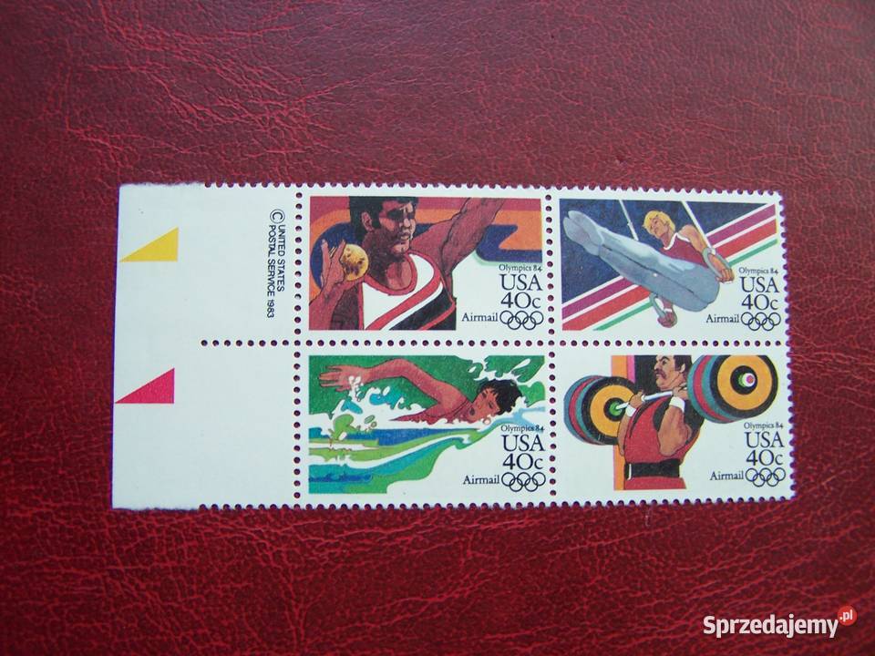 USA 1983 MNH Mi 162225 Sport Olimpiada Los Tychy