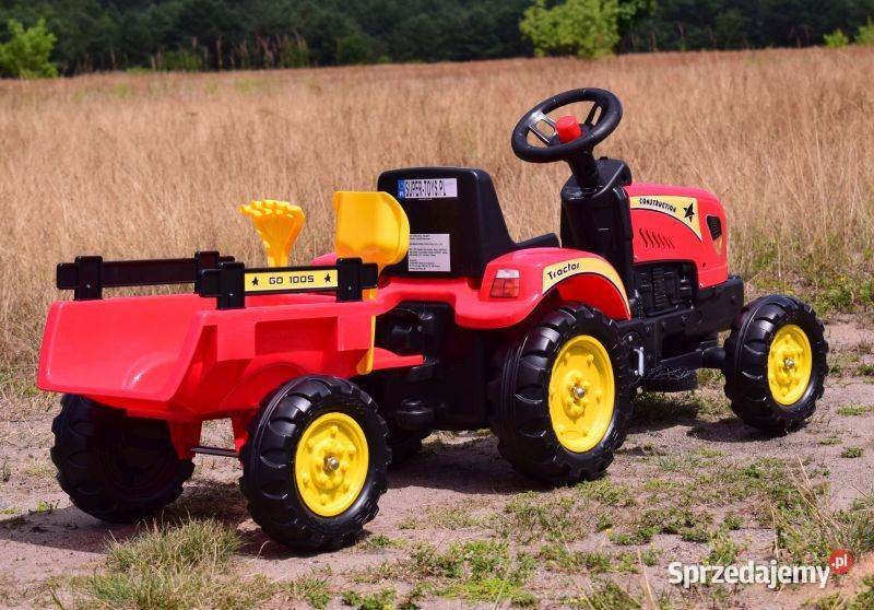 TRAKTOR NA PEDAŁY Z PRZYCZEPĄ I kujawsko-pomorskie Toruń sprzedam