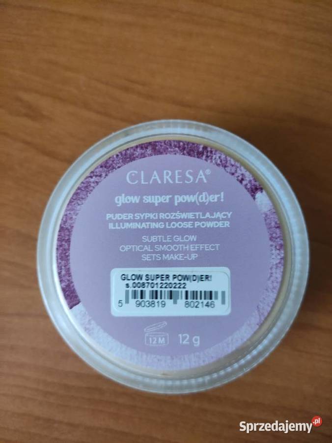 Sprzedam nowy CLARESA Puder sypki GLOW SUPER Przasnysz