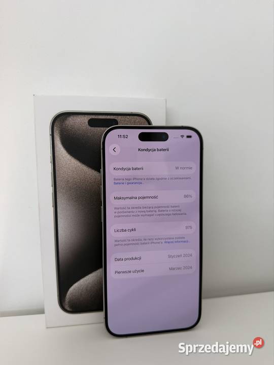 iPhone 15 Pro 128GB Idealny Stan Kalisz