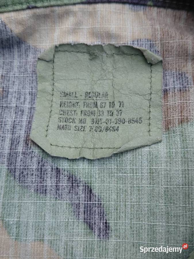 Bluza BDU woodland small regular Ripstop 98r