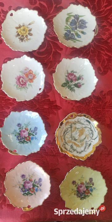 Talerzyk z dziurką Listek kwiatki kolekcjonerów Gdańsk