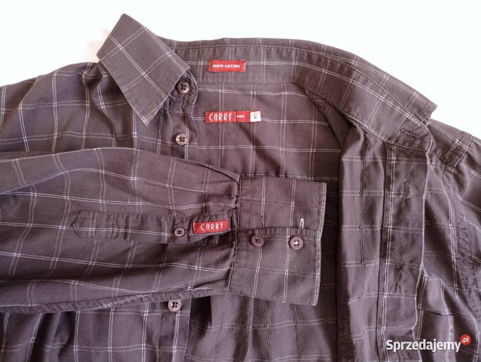 Koszula Carry męska rozpinana z długim rękawem Rozmiar L mazowieckie Warszawa