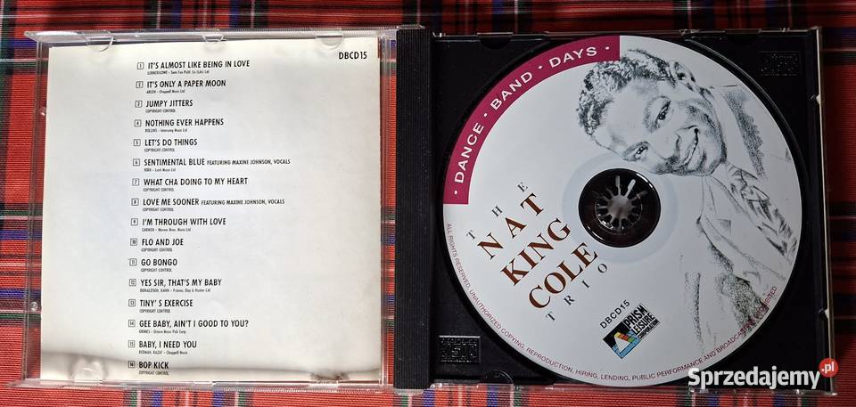 The Nat King Cole Trio CD Kraków