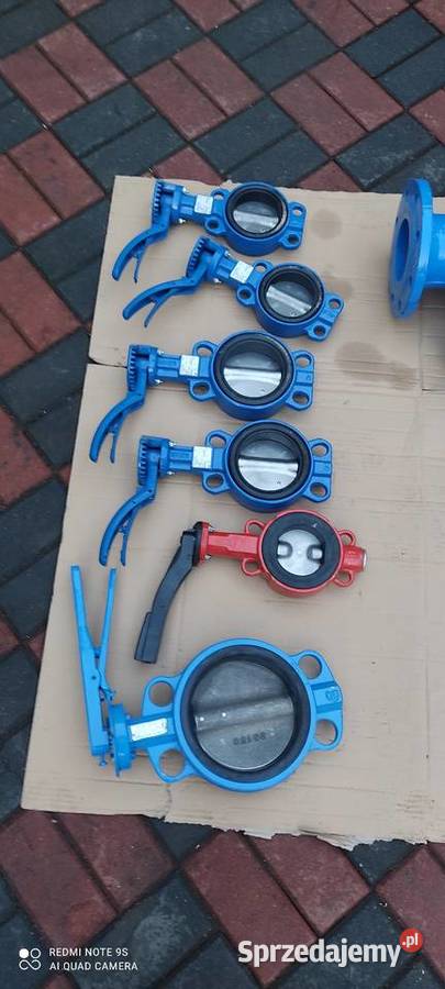 Przepustnica zwrotna zawór motylkowy PN 16 Nowy Tomyśl