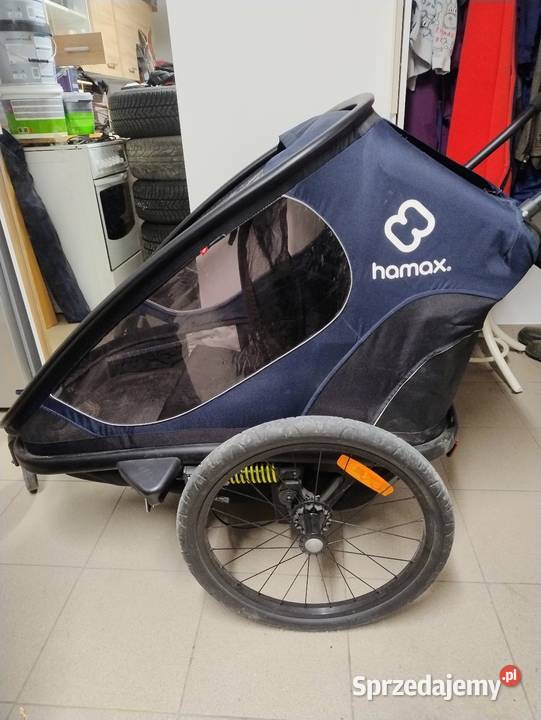 Hamax Pioneer przyczepka rowerowa dwójki dzieci 48506664kg lubelskie Łuszczów Drugi