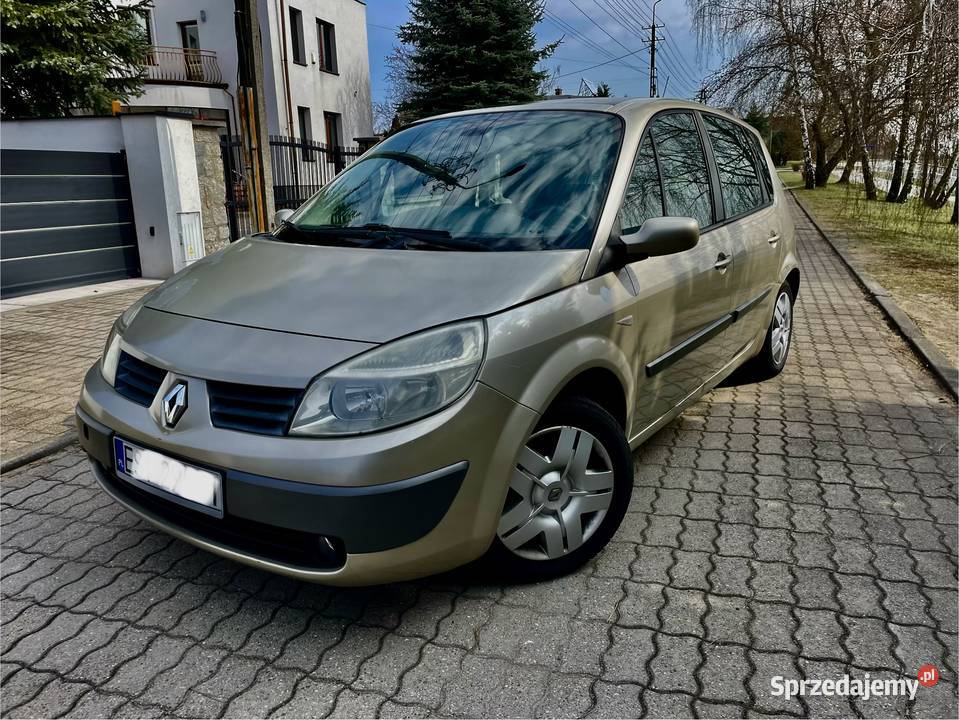 ZadbanyRenaultScenic2006r15DieselHakPanoramaMożZa Zduńska Wola sprzedam