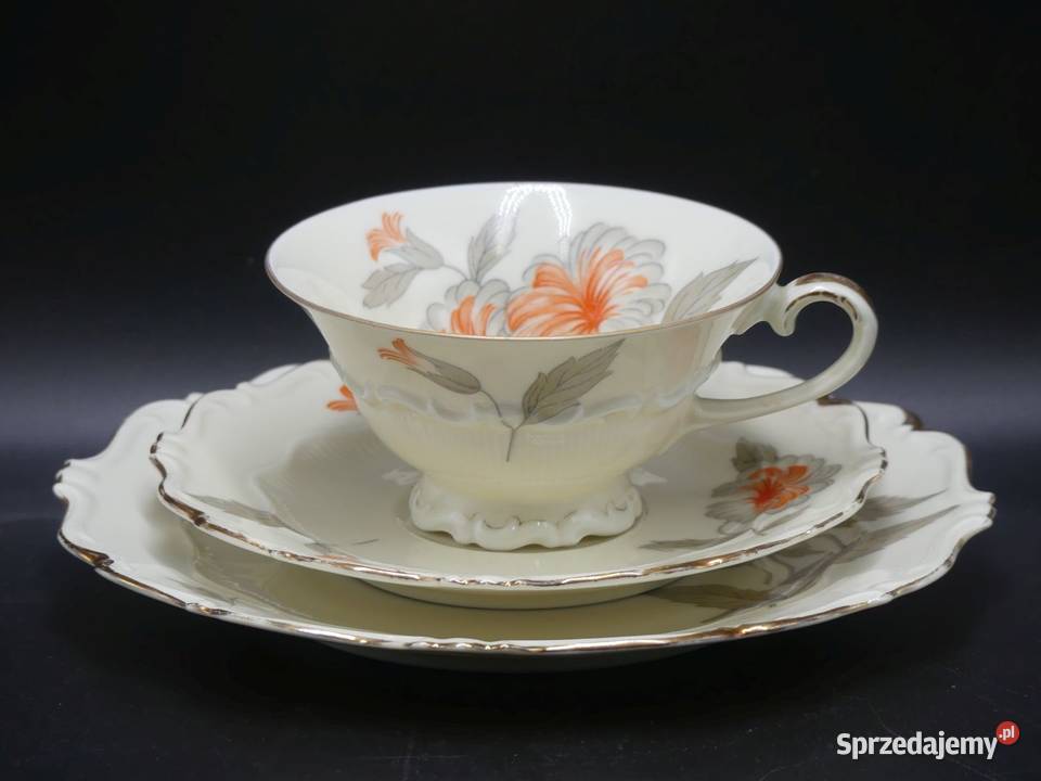 Komplet śniadaniowy Sorau Żary 1928 45 Antyki, Sztuka, Kolekcje Poznań