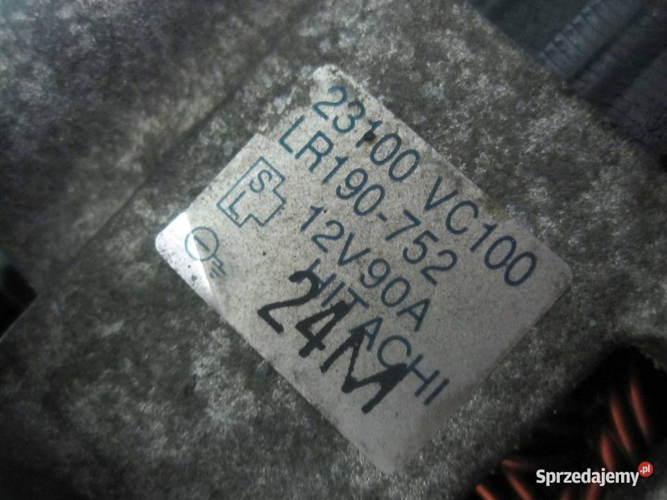 NISSAN TERRANO II 30 D DDTI 152 ZD30 alternator sprzedam