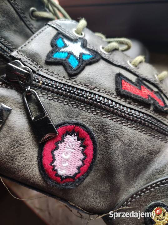 Buty kozaki trzewiki trapery ocieplane glany Kielce sprzedam