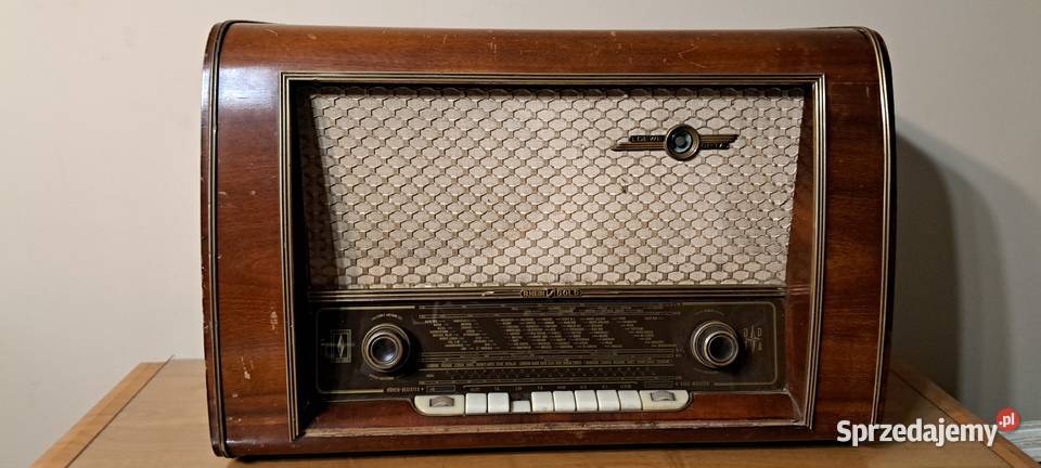 Wielkie radio vintage Loewe Opta Rheingold 5055W Krotoszyn