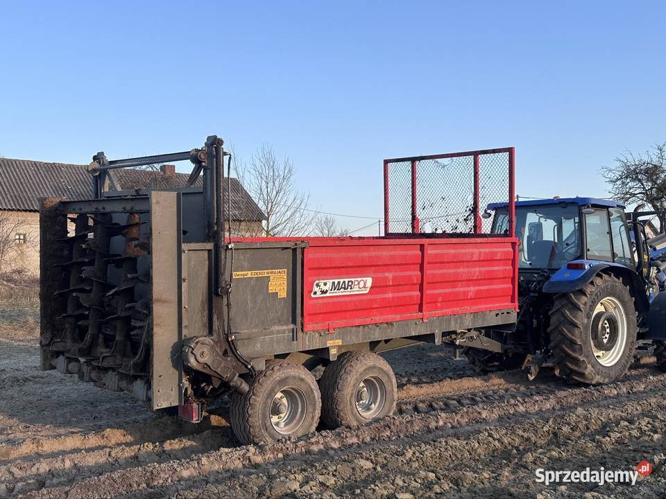 Rozrzutnik obornika metalfach mar pol 8t sprzedam