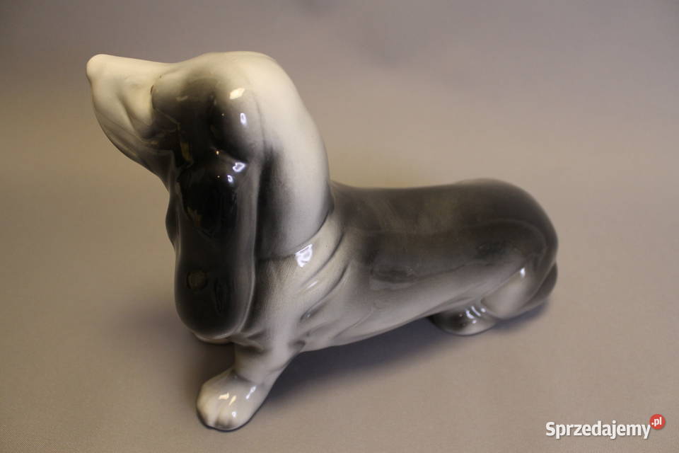 Porcelana kolekjonerska figura Pies Portugalia Dobrzany