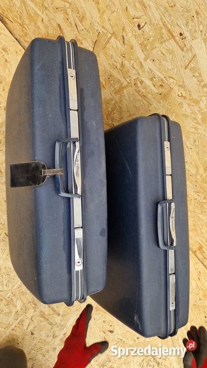2 zabytkowe twarde walizki podróżne Samsonite Torby, plecaki i walizki mazowieckie Warszawa
