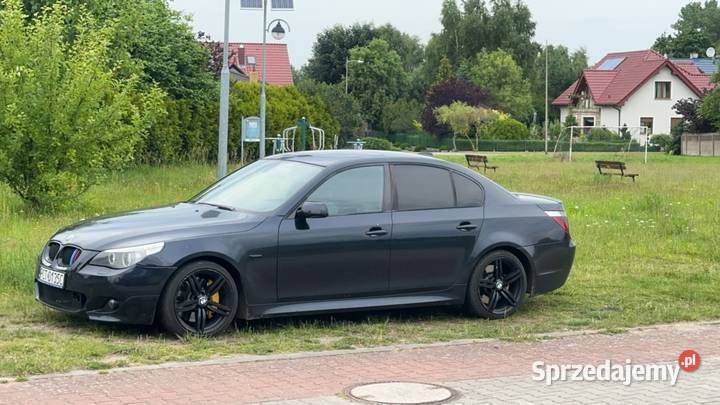 Bmw e60 m pakiet bogate wyposażenie Płoty