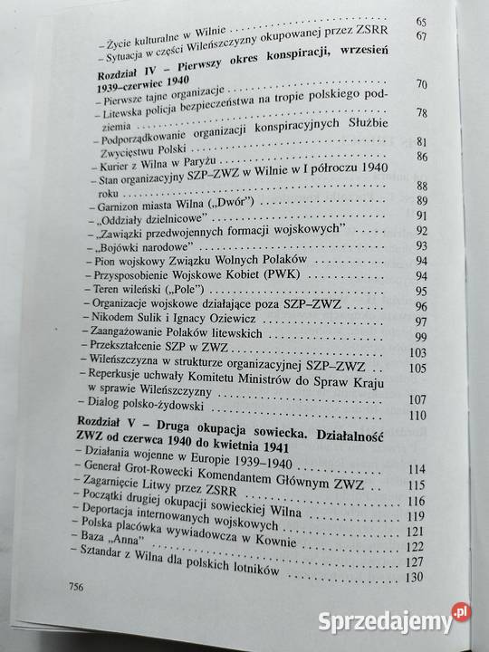 Wileńszczyzna lat wojny i okupacji 19391945 Gdynia sprzedam