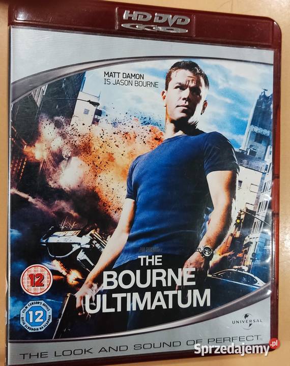 The Bourne Ultimatum film HD DVD 1080p Blu-ray łódzkie Lutomiersk
