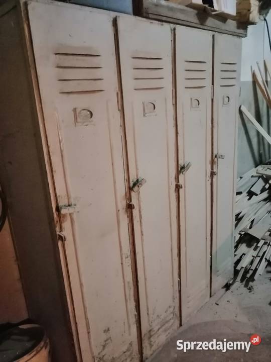 Szafki metalowe ubraniowe BHP Ujazd