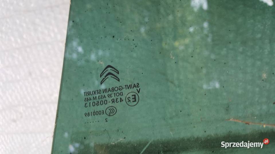 Citroen DS5 szyba tył prawy ciemna sprzedam