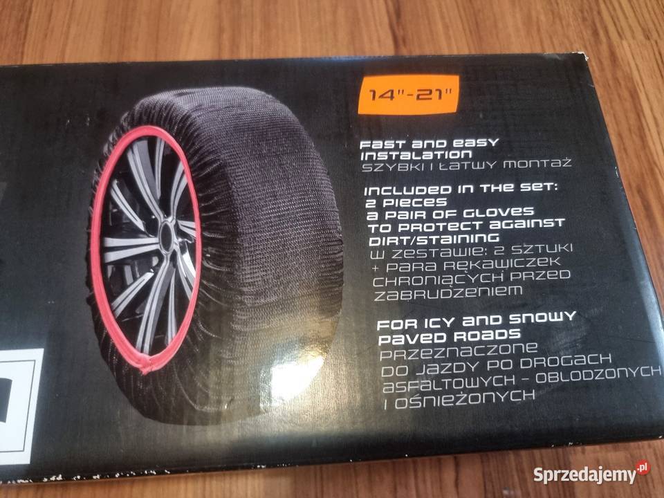 Tekstylne łańcuchy śniegowe XL GTMAX śląskie Jastrzębie-Zdrój