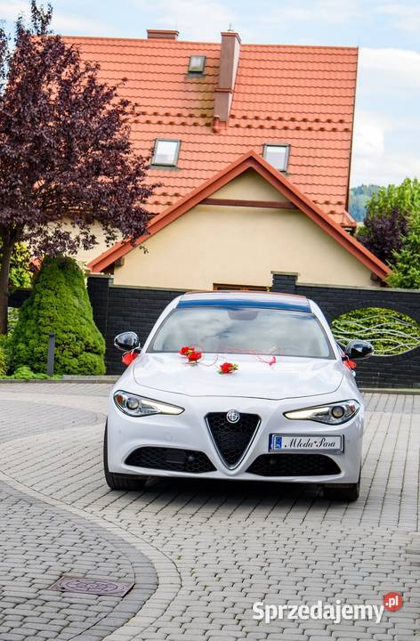 Alfa Romeo Giulia Q4 do ślubu Wesele Okazja