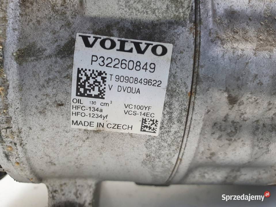 SPRĘŻARKA KLIMATYZACJI Volvo S60 II V60 20 D4 lubelskie Chełm