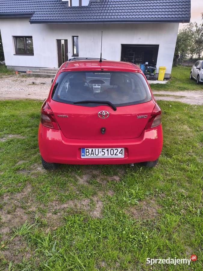 Toyota Yaris II Super Stan Polski Salon Klima 5 elektryczne lusterka Augustów sprzedam