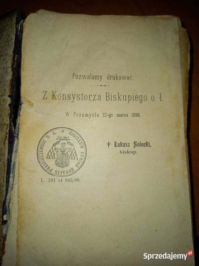 Zupełny Śpiewnik książka do nabożeństw Chorzów