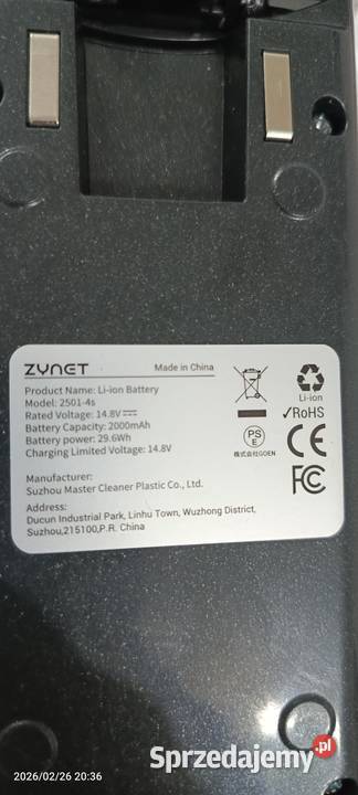 Odkurzacz pionowy Zynet Zamość sprzedam