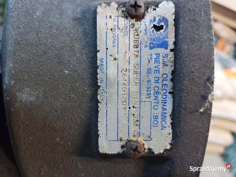 Pompa hydrauliczna Casappa z nośnika narzędzi Żary