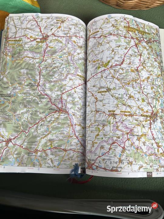 Atlas Samochodowy Na drogach Polski Readers Gliwice