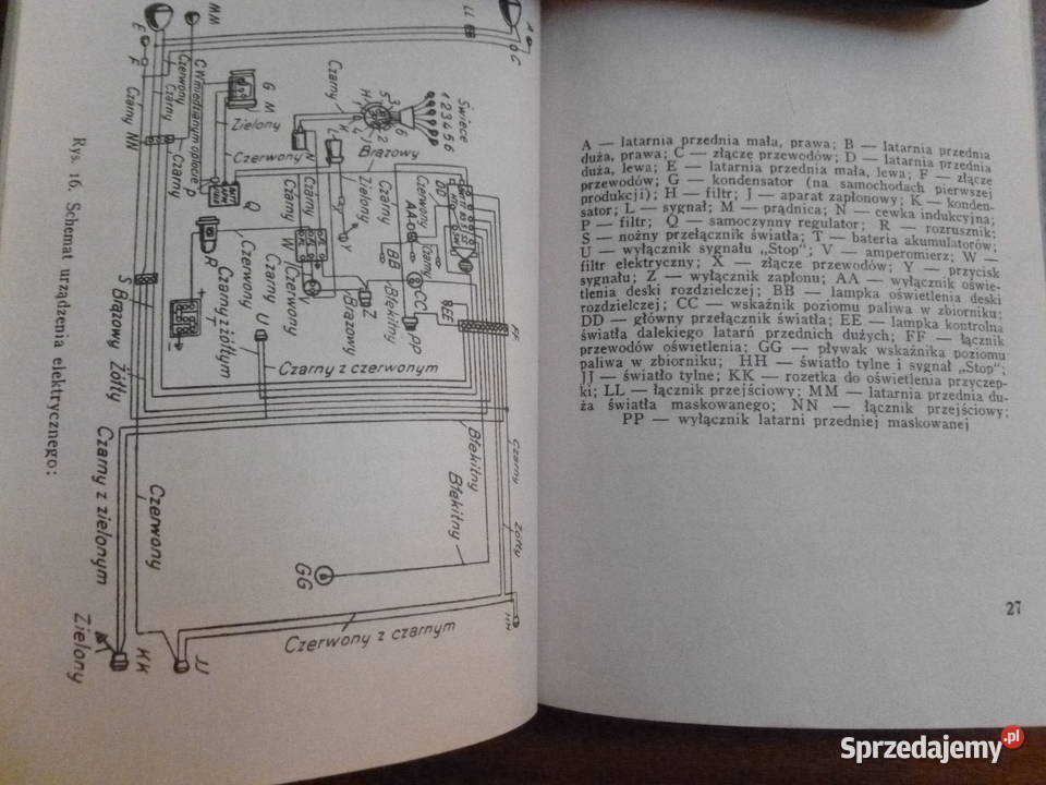 Dodge WC 52 Instrukcja plus książki Mława