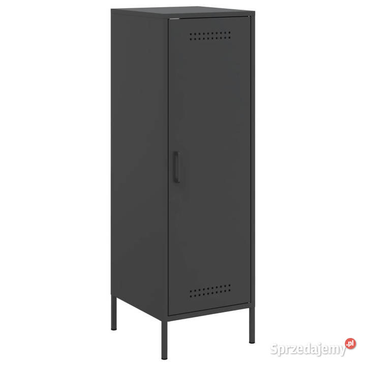 Szafka czarna 36x39x113 stal WM843006 Pozostałe
