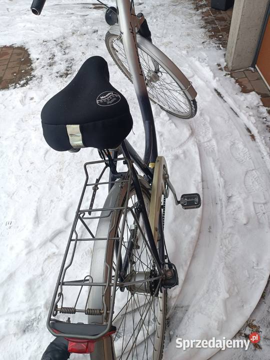 Rower 28 aluminiowy dynamo biegi w kole Miejskie Miejskie Kostrzyn sprzedam