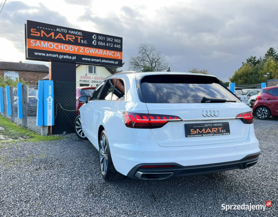 Audi A4 20 TFSI Full Led Bezwypadek Serwis FV 23 pełny VAT Rydułtowy