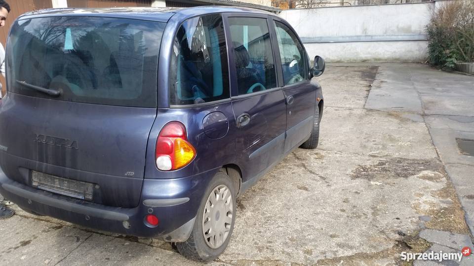 Multipla 19 JTd 6 osobowy klima sprowadzony z pierwszy właściciel Multipla Syców