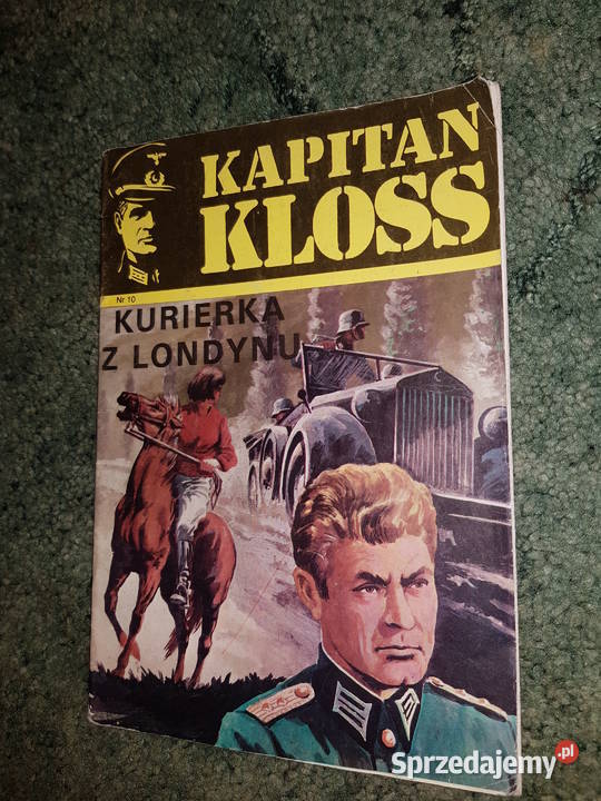 Kapitan Kloss 10 Kurierka z Londynu wyd II 1987 mazowieckie