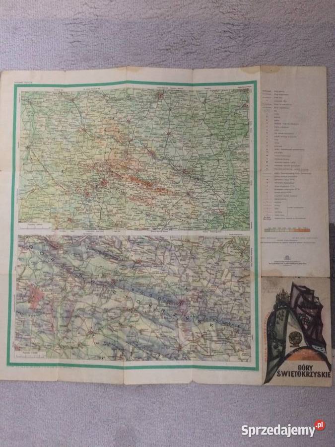 191 Mapa Góry Świętokrzyskie Szczecin