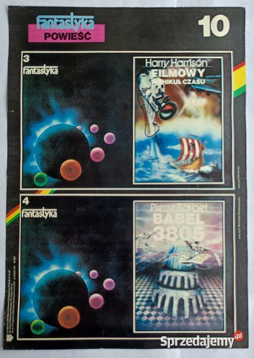 PLAKATY OKŁADKI FANTASTYKA POWIEŚĆ Gdynia