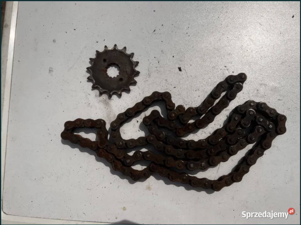 Łańcuch zębatka komplet Suzuki GS 500E 8904 Ostrzeszów sprzedam